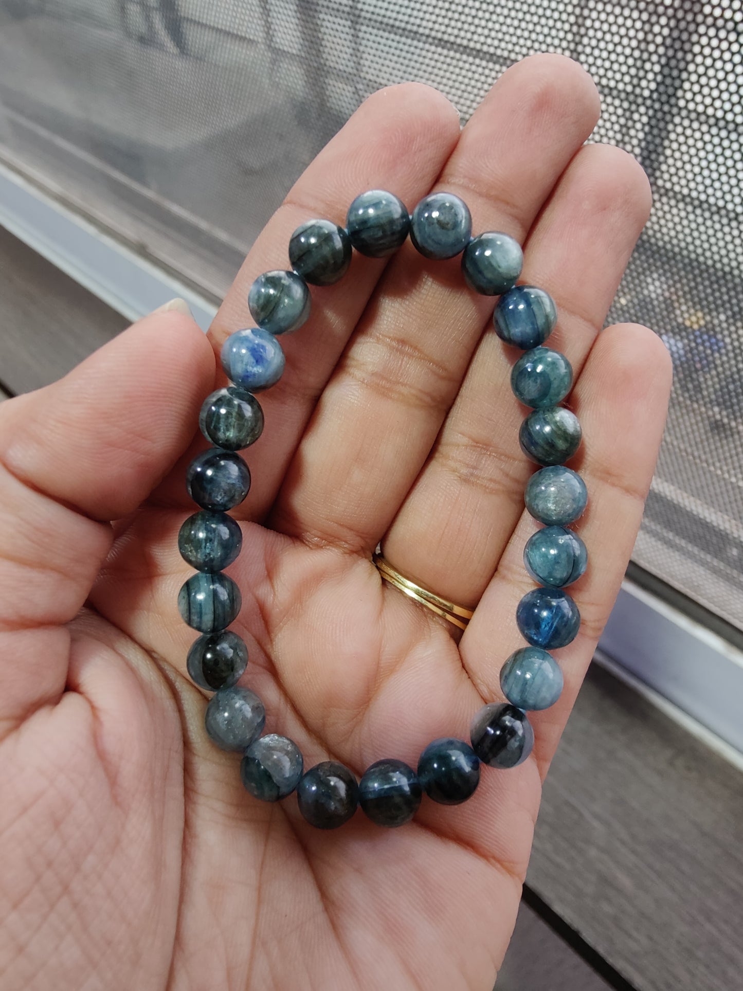 Aura Protection Kyanite Bracelet