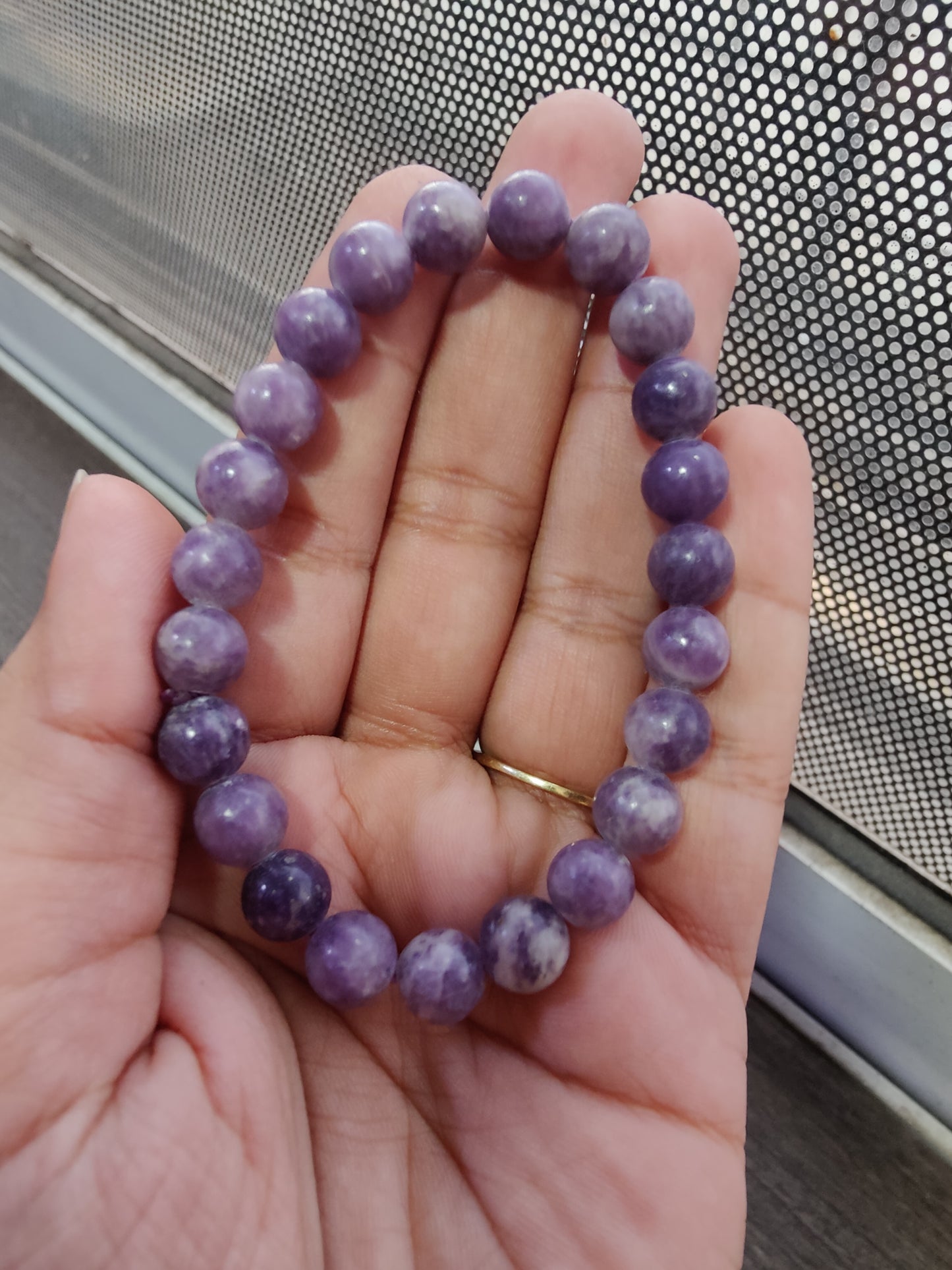 Anti-depressant Lepidolite Bracelet