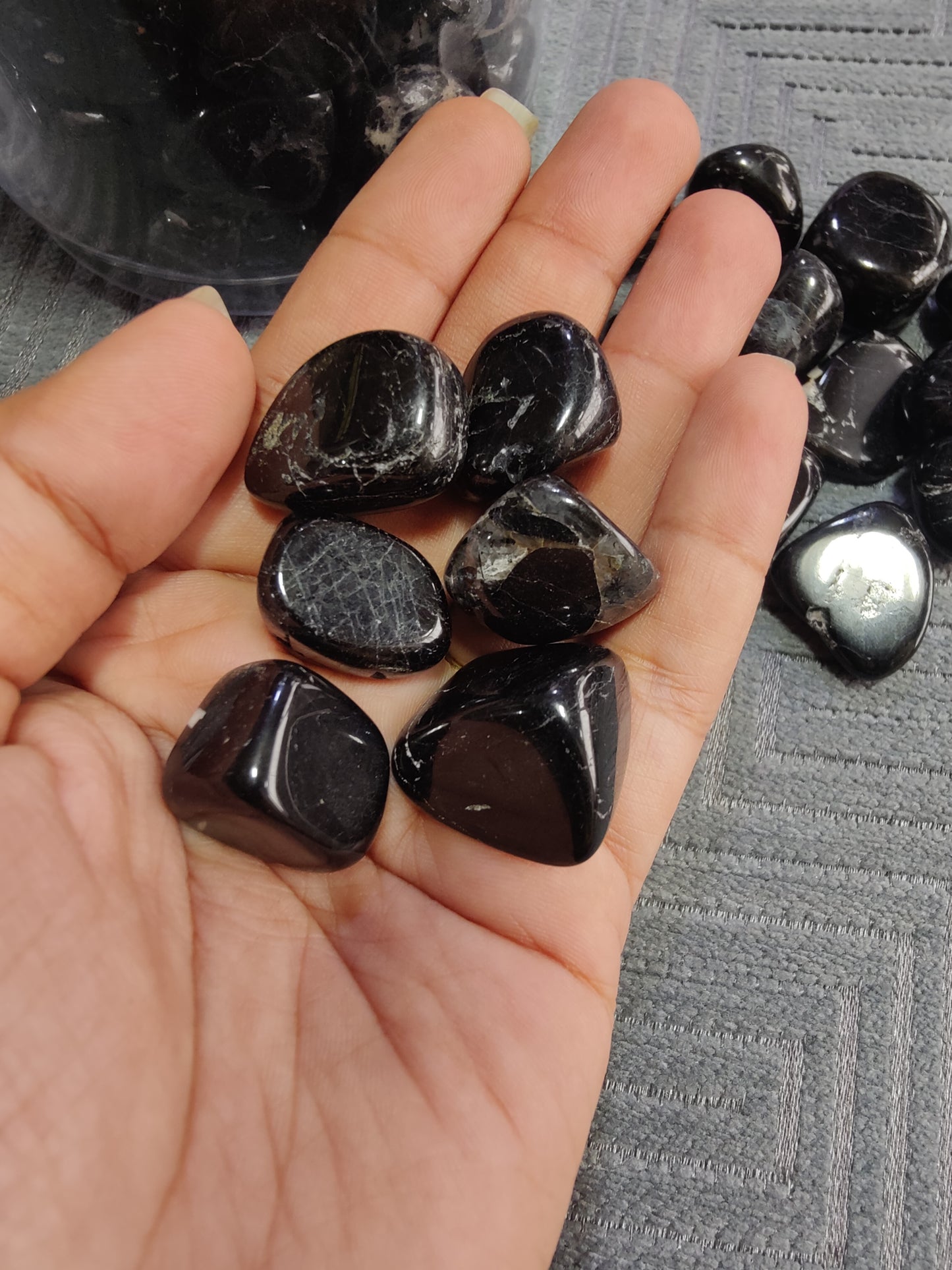 Black Tourmaline Tumble (Small)