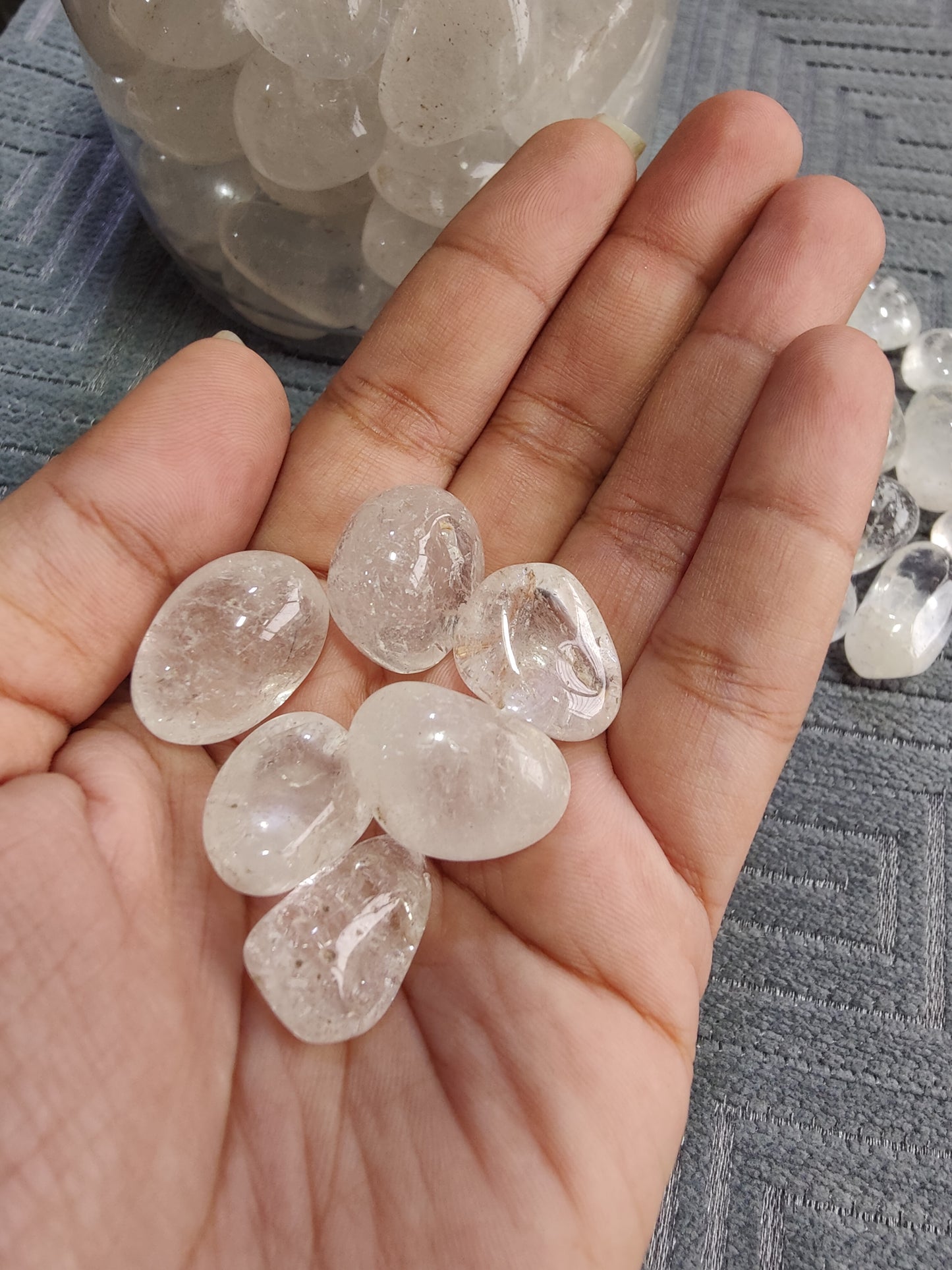 Clear Quartz Tumble (Small)