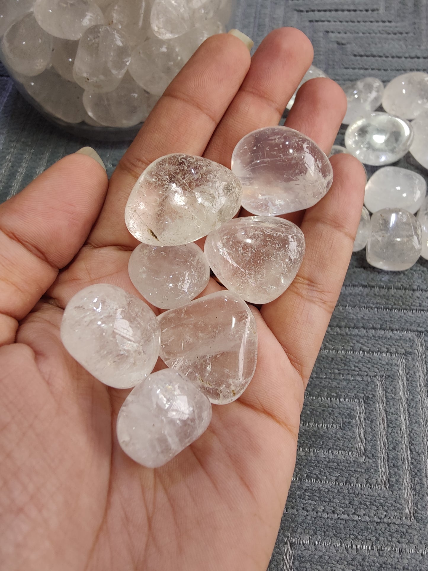 Clear Quartz Tumble (Big)