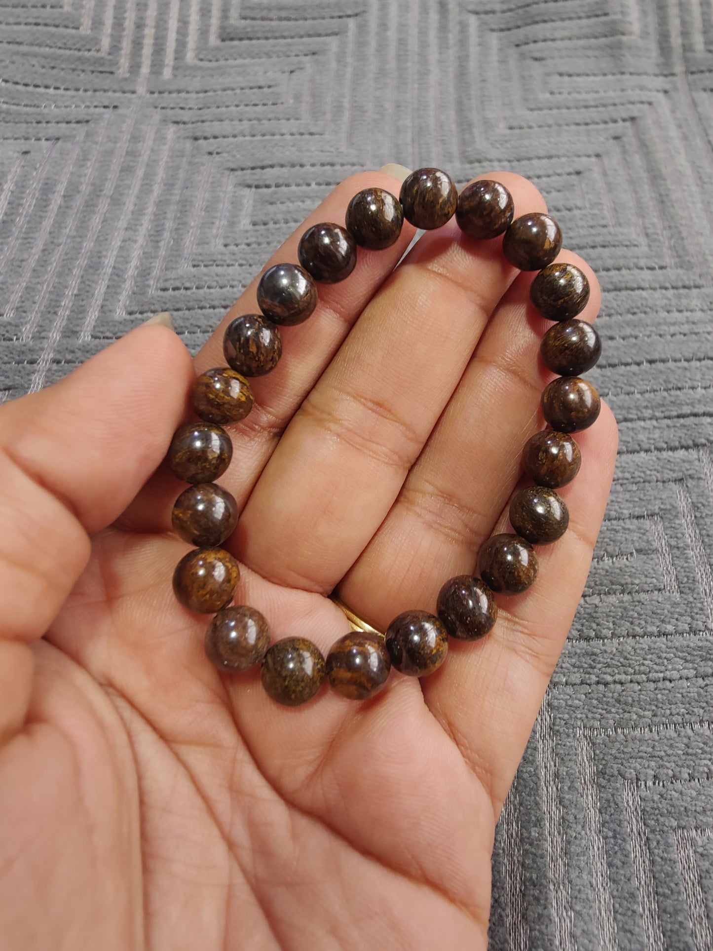 Release Self-Doubts with Bronzite Bracelet