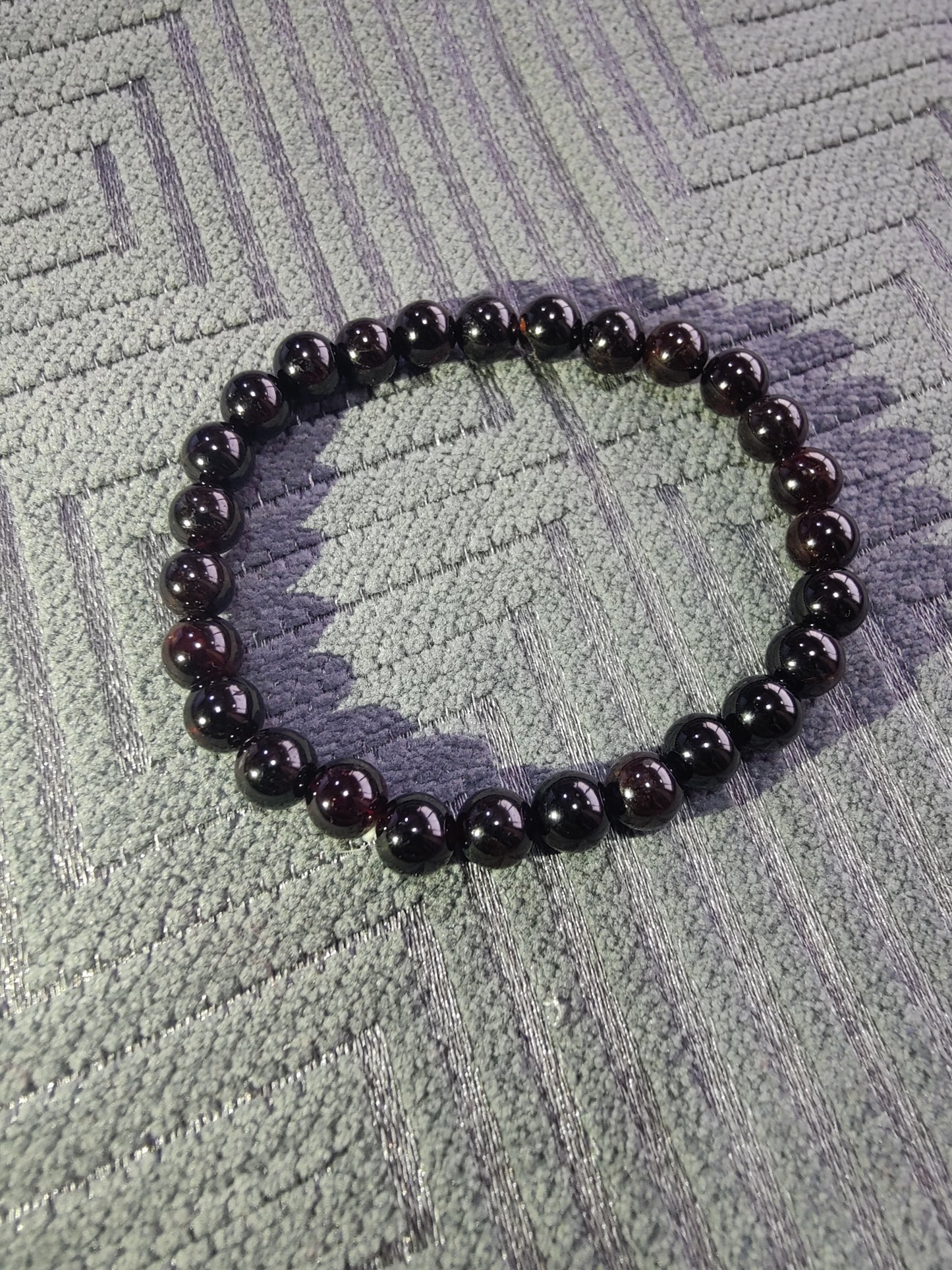 Enhance Passion and Intimacy with Garnet Bracelet (6mm)