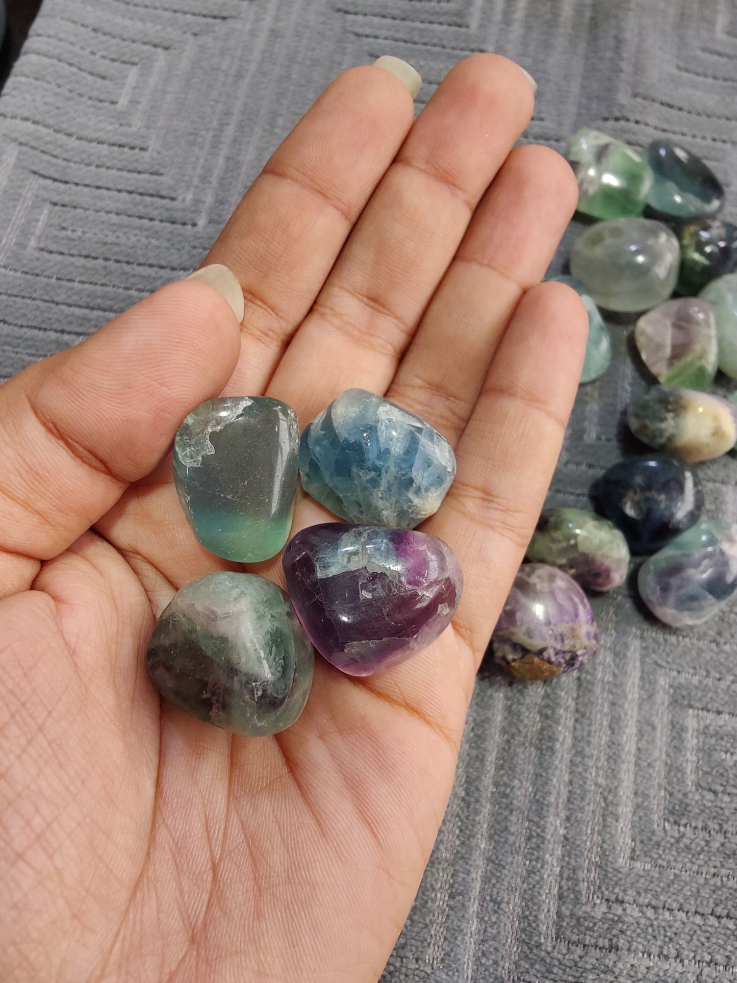 Fluorite Tumble