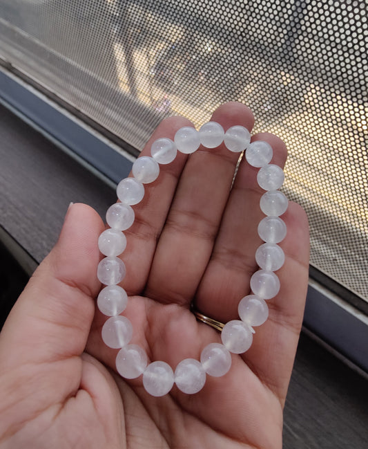 Pregnancy Rainbow Moonstone Bracelet (AAA Quality)