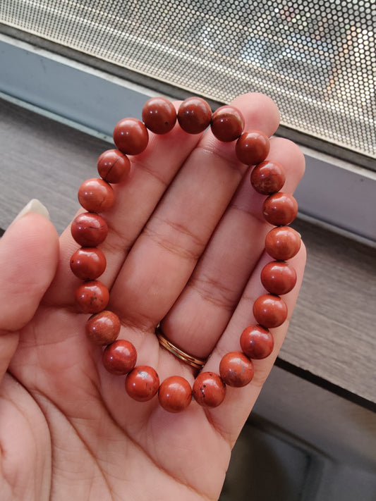 Get Stability with Red Jasper Bracelet