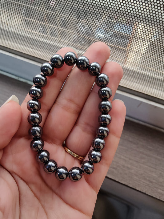 Grounding Hematite Bracelet