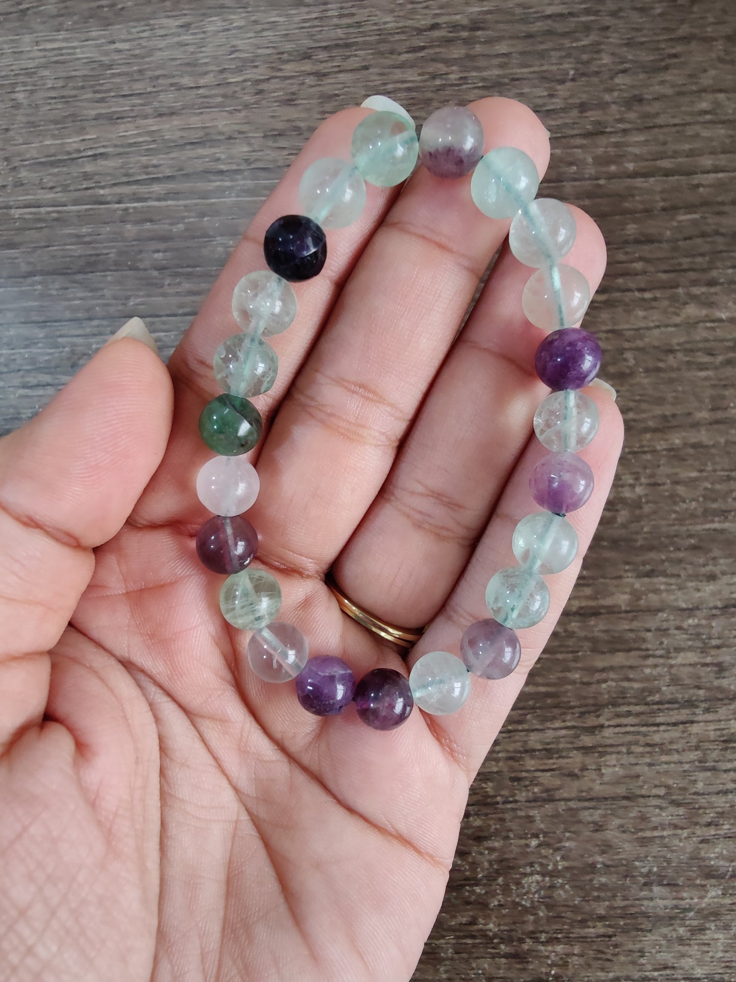 Decision-making Fluorite Bracelet (8mm)