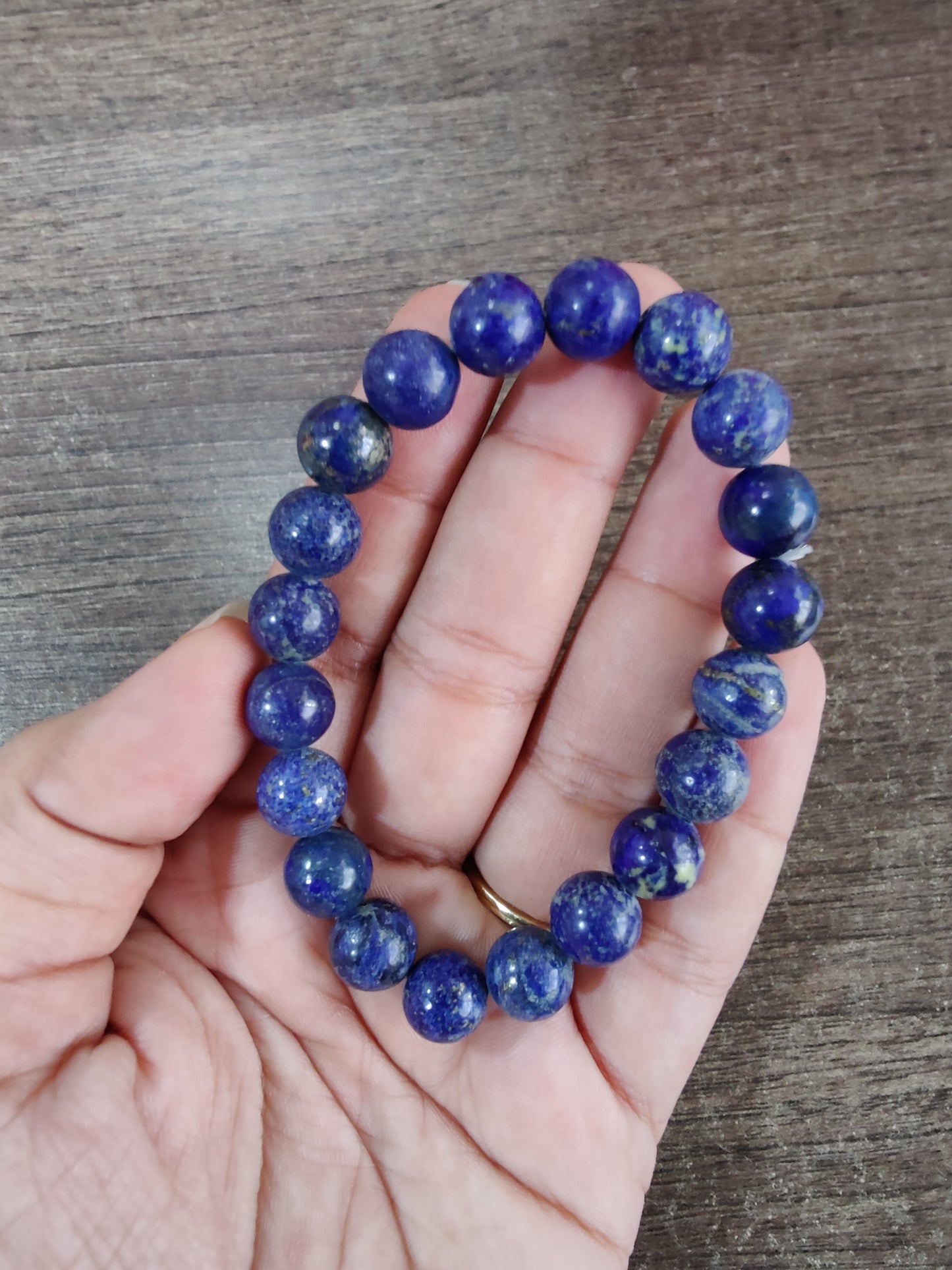 Self-awareness Lapis Lazuli Bracelet (10mm)