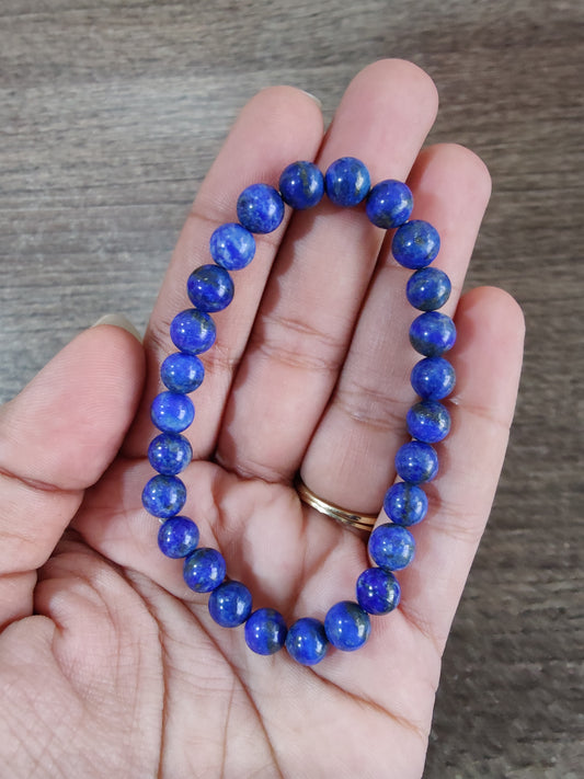 Self-awareness Lapis Lazuli Bracelet (6mm)