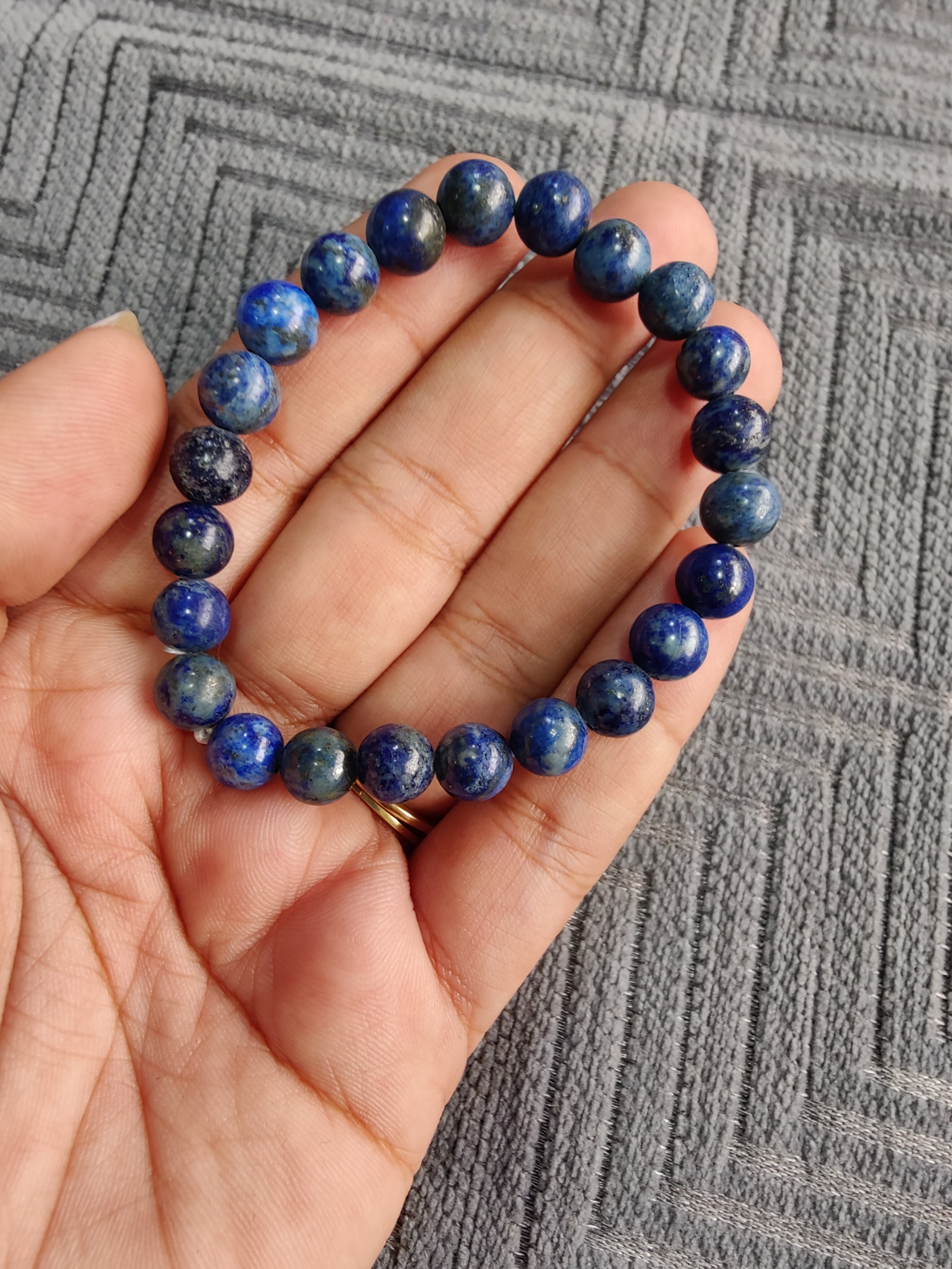 Lapis on sale lazuli bracelet