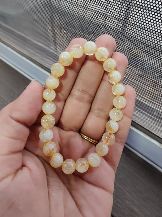 Vision and Success Natural Citrine Bracelet