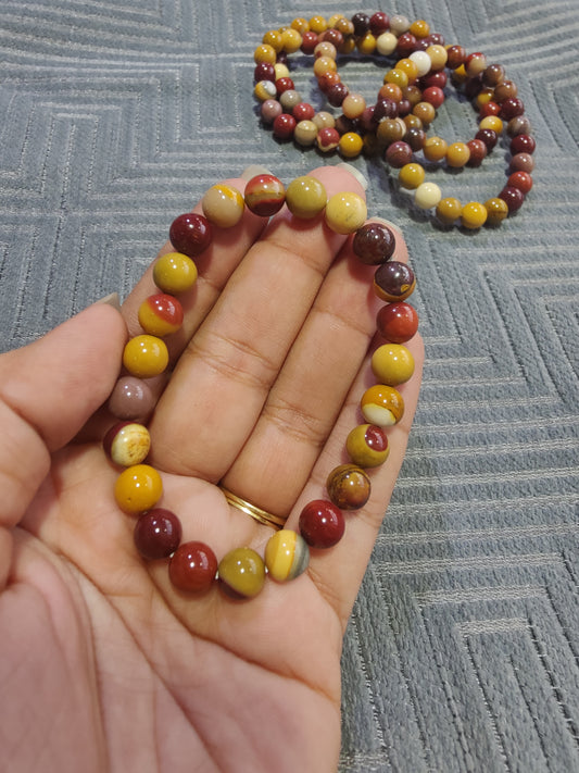 Motivational Mookaite Jasper Bracelet