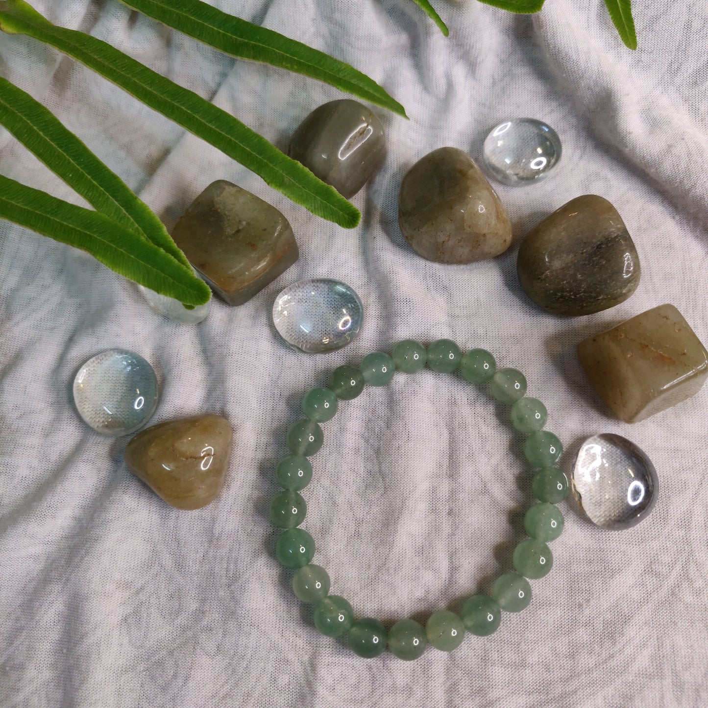 Luck and Opportunities Green Aventurine Bracelet