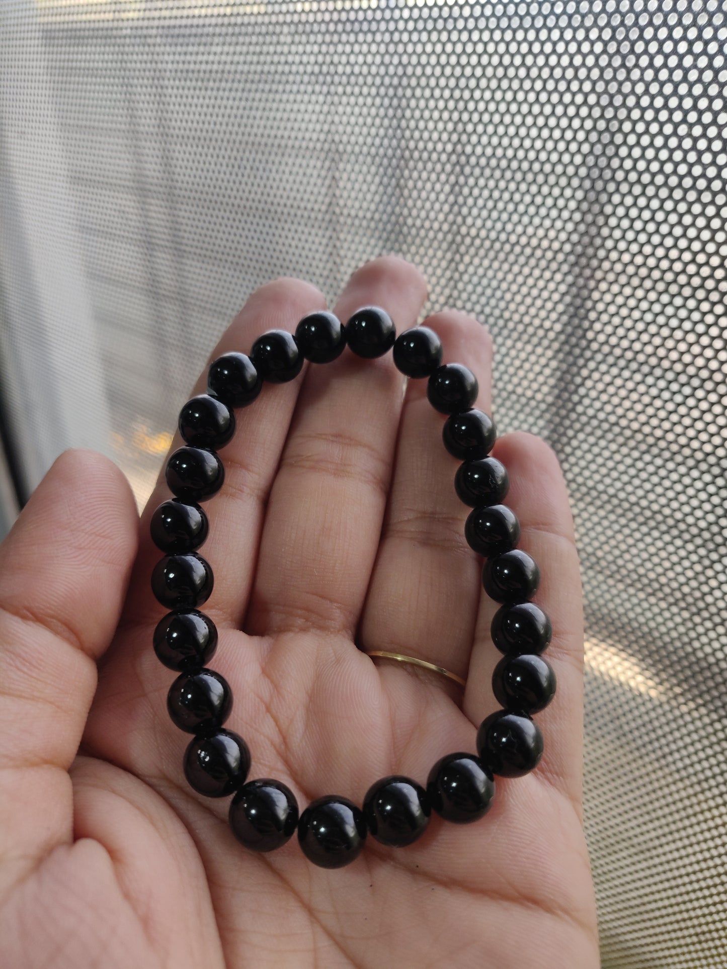 Evil Eye Protection Black Tourmaline Bracelet